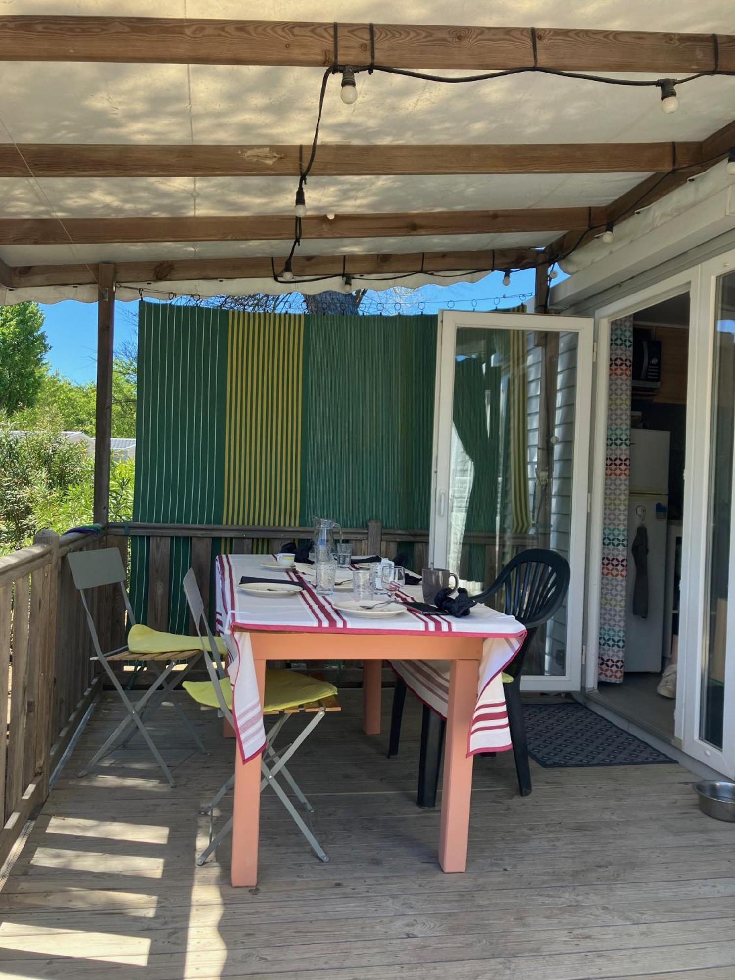 Mobil Home - Camping La Falaise Narbona Esterno foto
